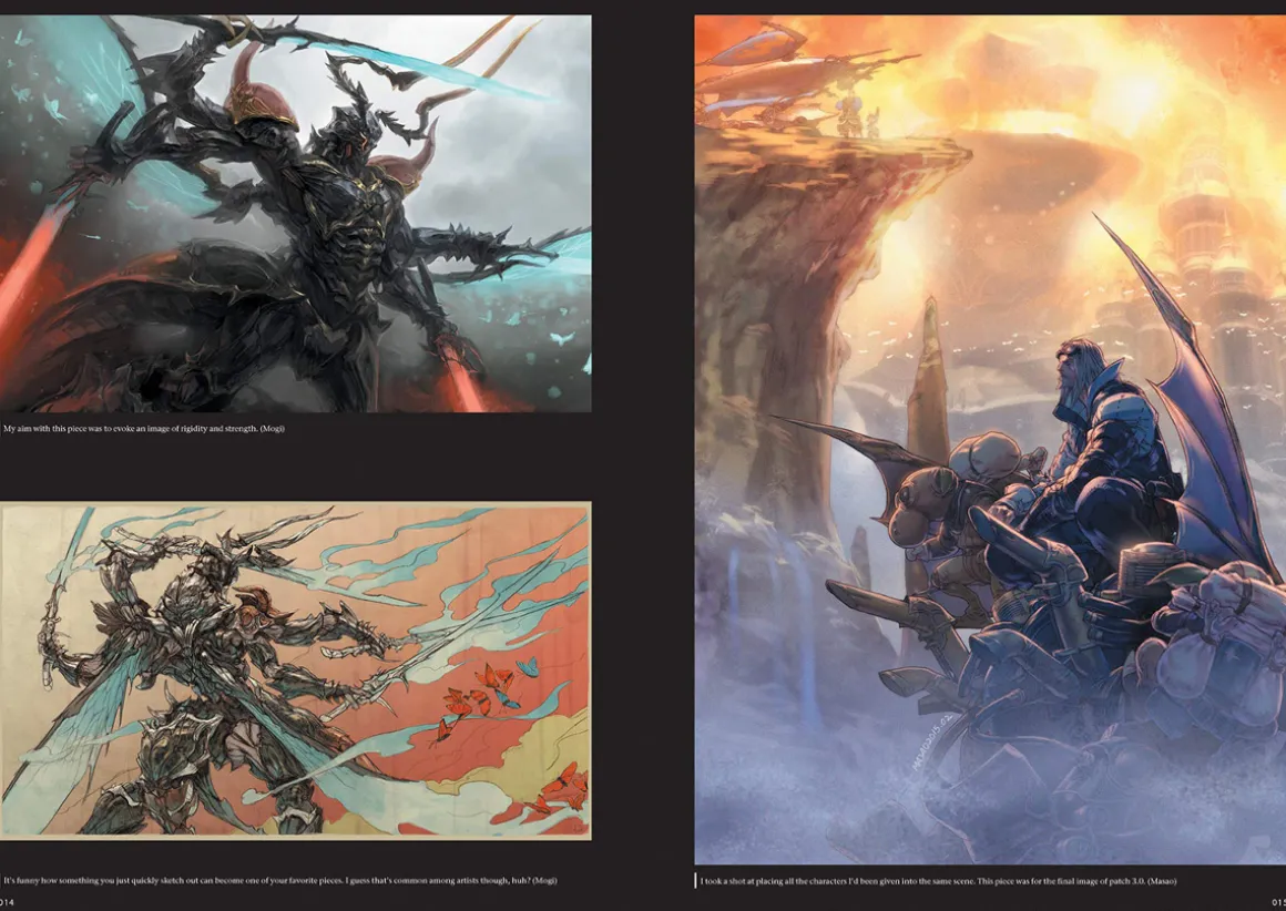 Final Fantasy XIV: Heavensward - The Art of Ishgard -Stone and Steel- Art Book