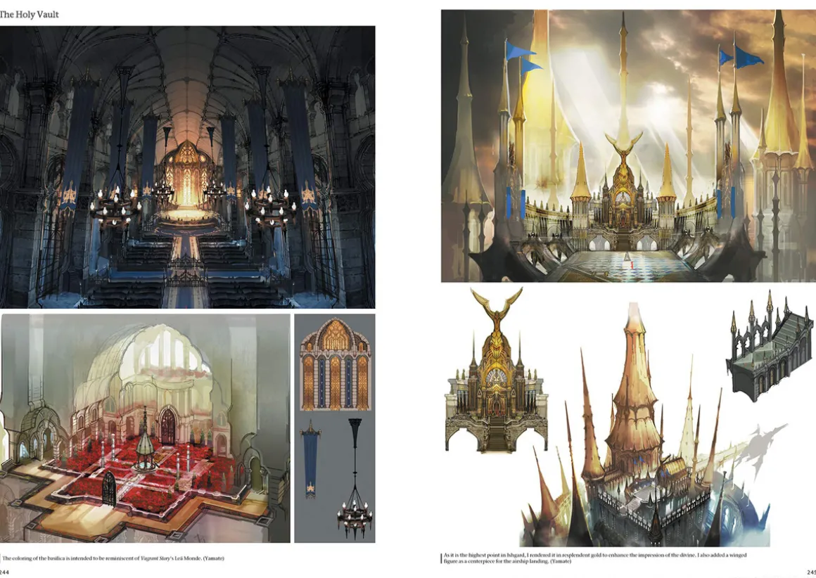 Final Fantasy XIV: Heavensward - The Art of Ishgard -Stone and Steel- Art Book
