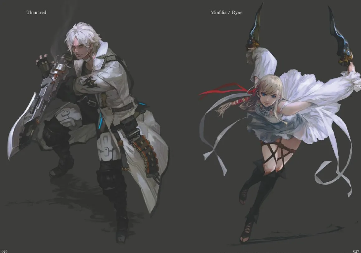 Final Fantasy XIV: Shadowbringers - The Art of Reflection -Histories Forsaken- Art Book (Color)