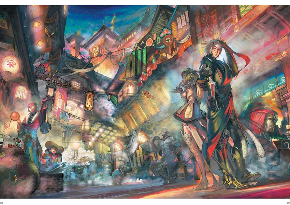 Final Fantasy XIV: Stormblood - The Art of the Revolution -Western Memories- Art Book