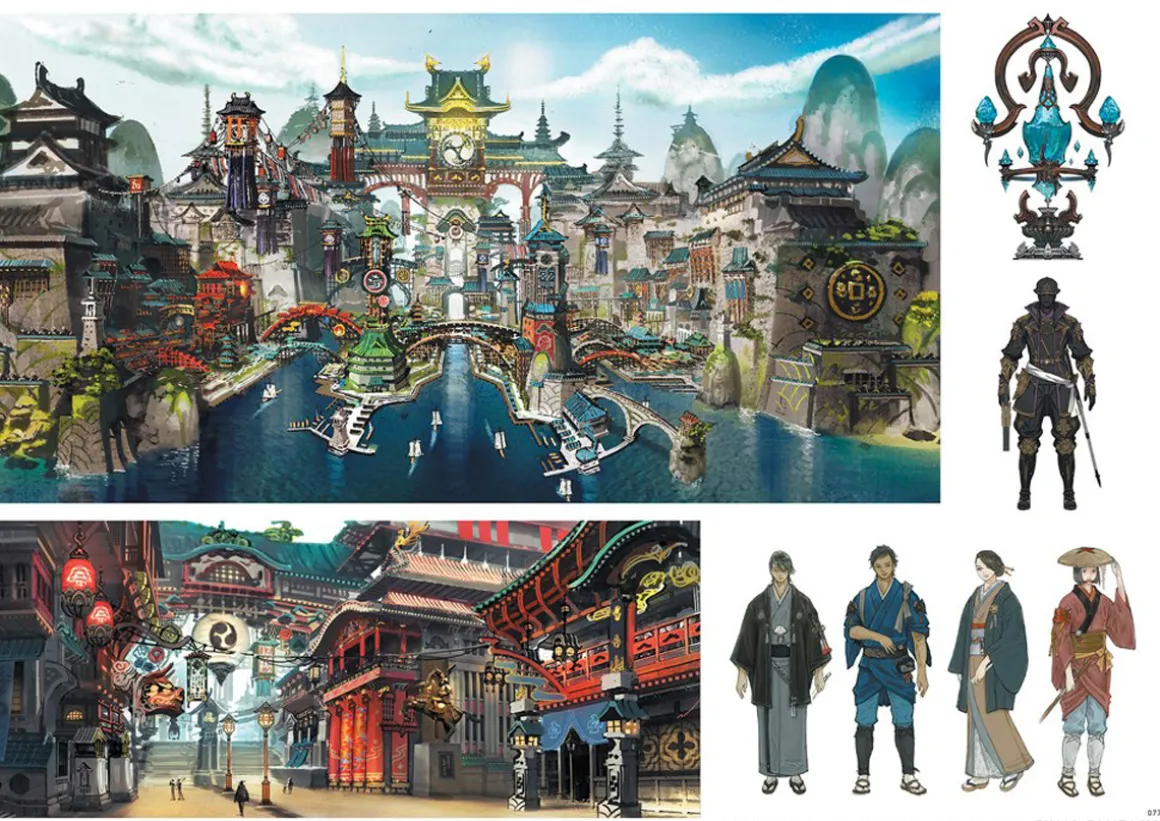 Final Fantasy XIV: Stormblood - The Art of the Revolution -Western Memories- Art Book