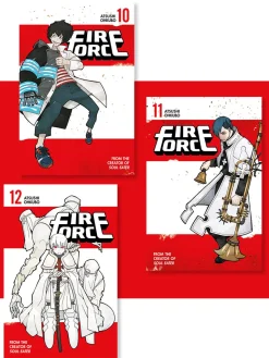 Fire Force Manga (10-12) Bundle