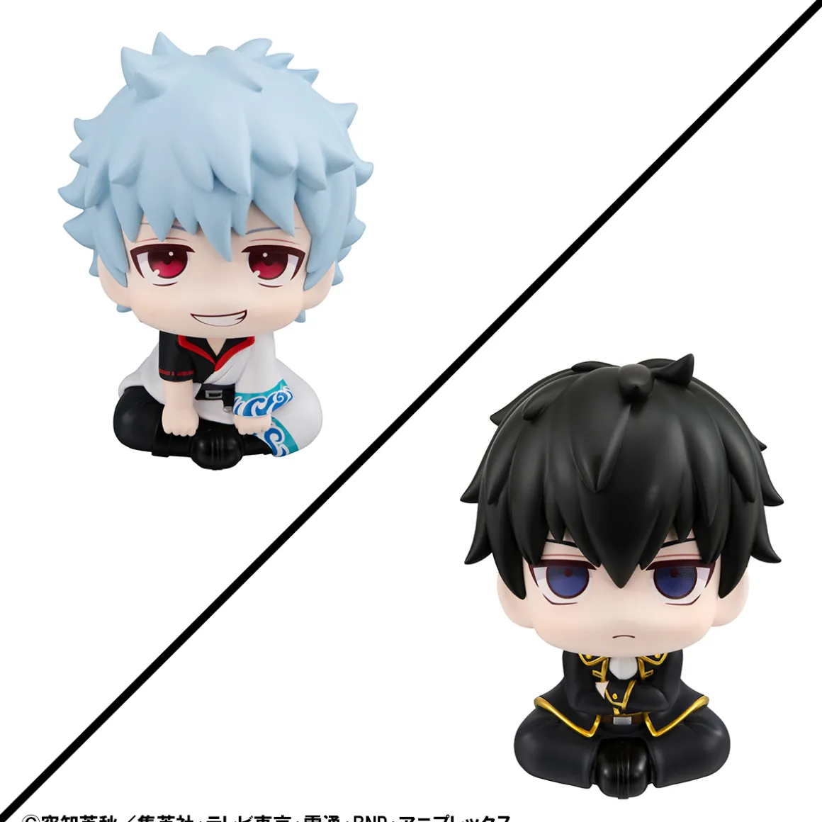 Gintama - Gintoki Sakata & Toshiro Hijikata Look Up Figure Set (With Gift)