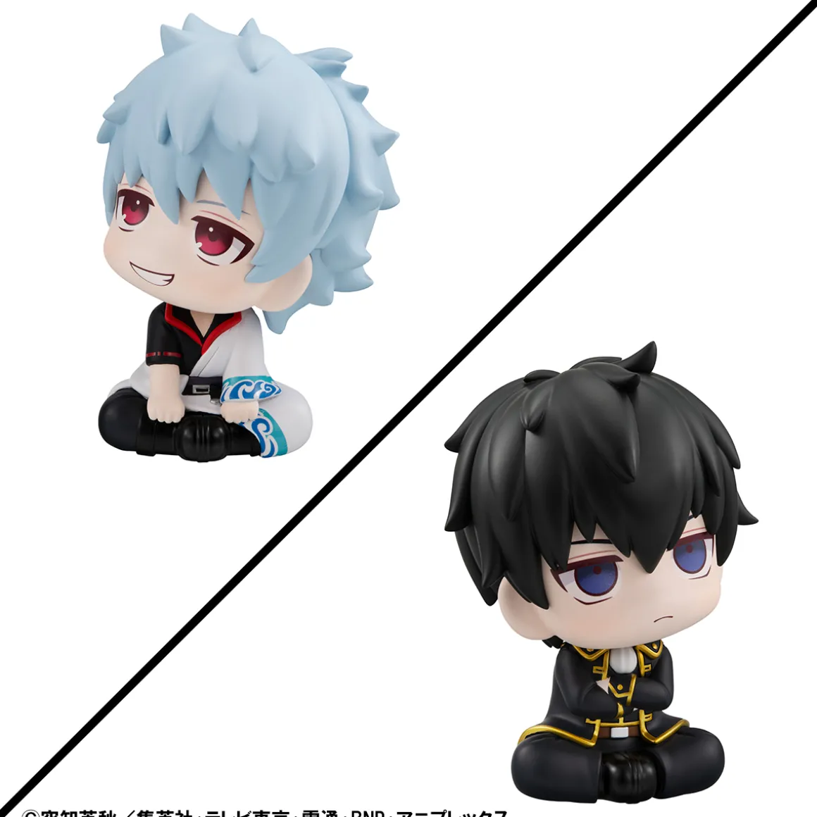 Gintama - Gintoki Sakata & Toshiro Hijikata Look Up Figure Set (With Gift)