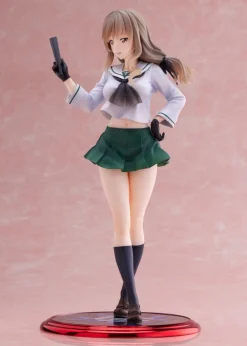 Girls und Panzer Senshadou Daisakusen! - Chiyo Shimada 1/7 Scale Figure (Oarai Girls High Ver.)