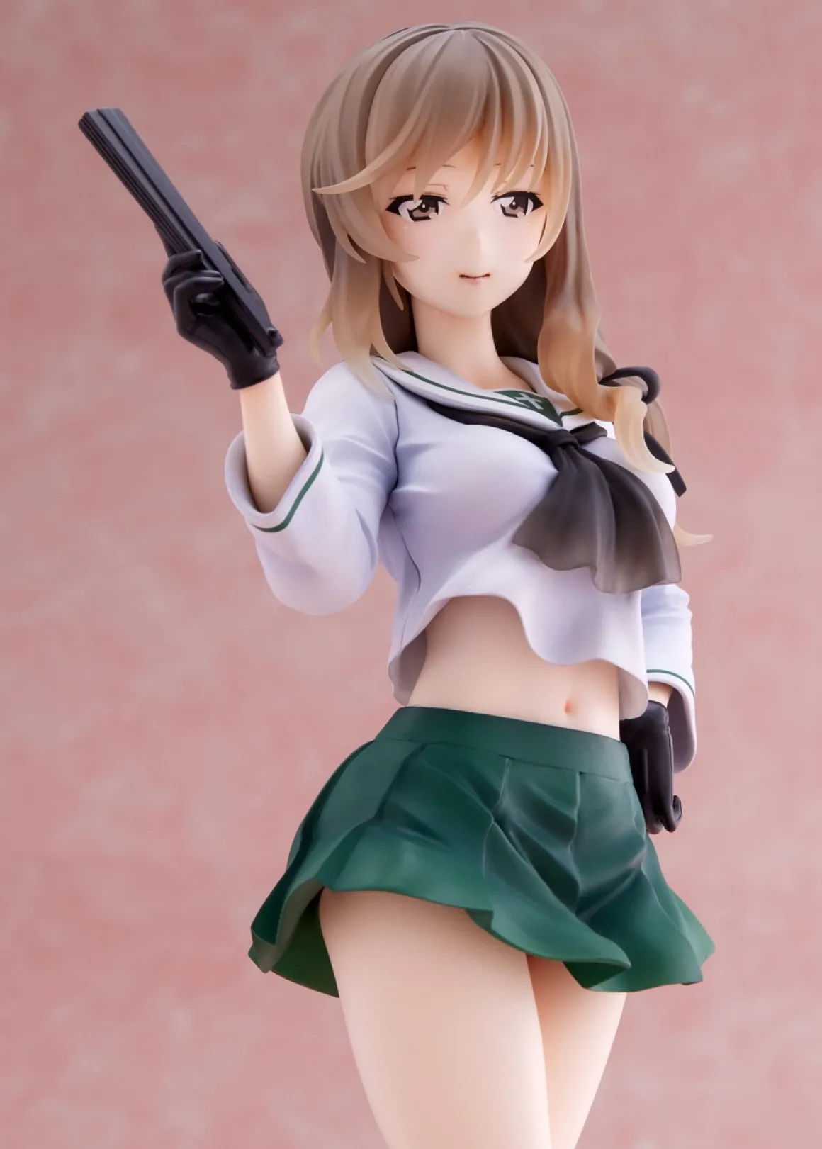 Girls und Panzer Senshadou Daisakusen! - Chiyo Shimada 1/7 Scale Figure (Oarai Girls High Ver.)