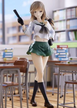 Girls und Panzer Senshadou Daisakusen! - Chiyo Shimada 1/7 Scale Figure (Oarai Girls High Ver.)