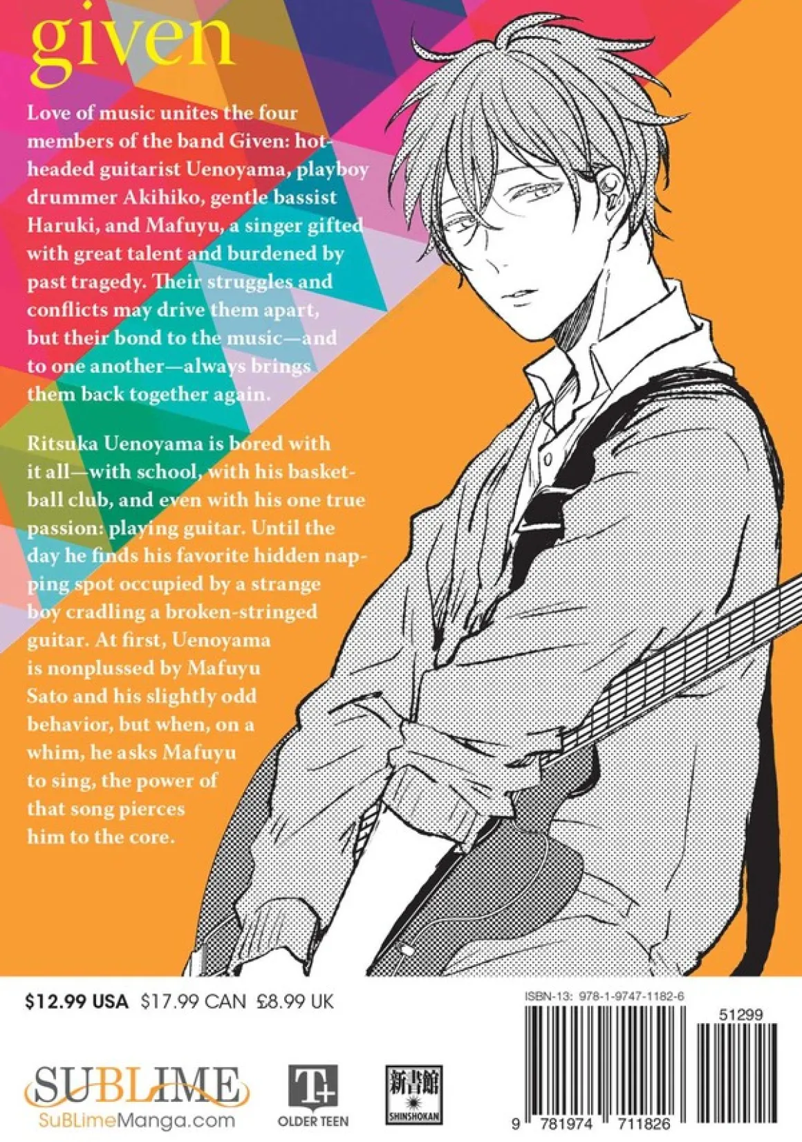 Given Manga Volume 1