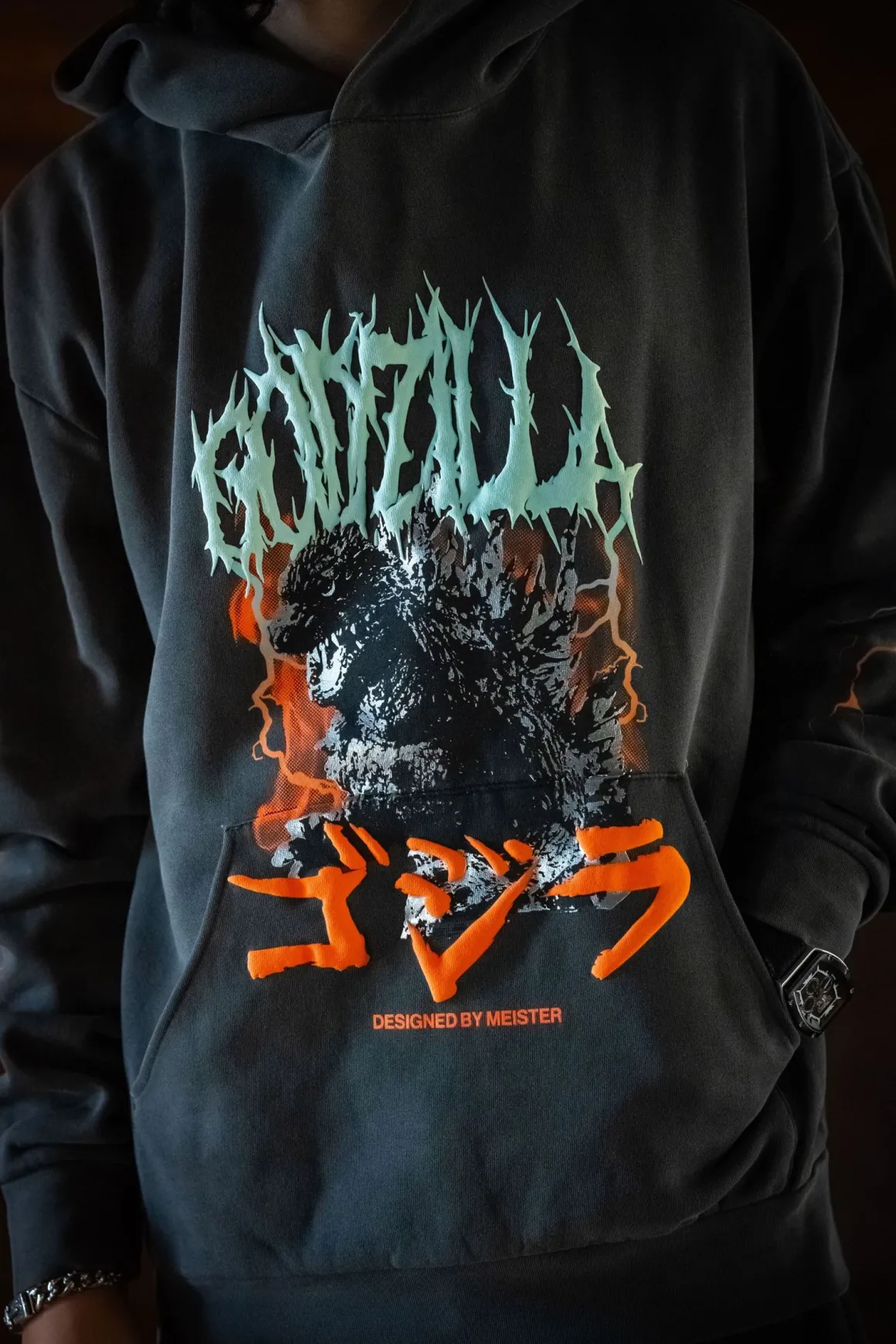 Godzilla - Godzilla Y2K Hoodie