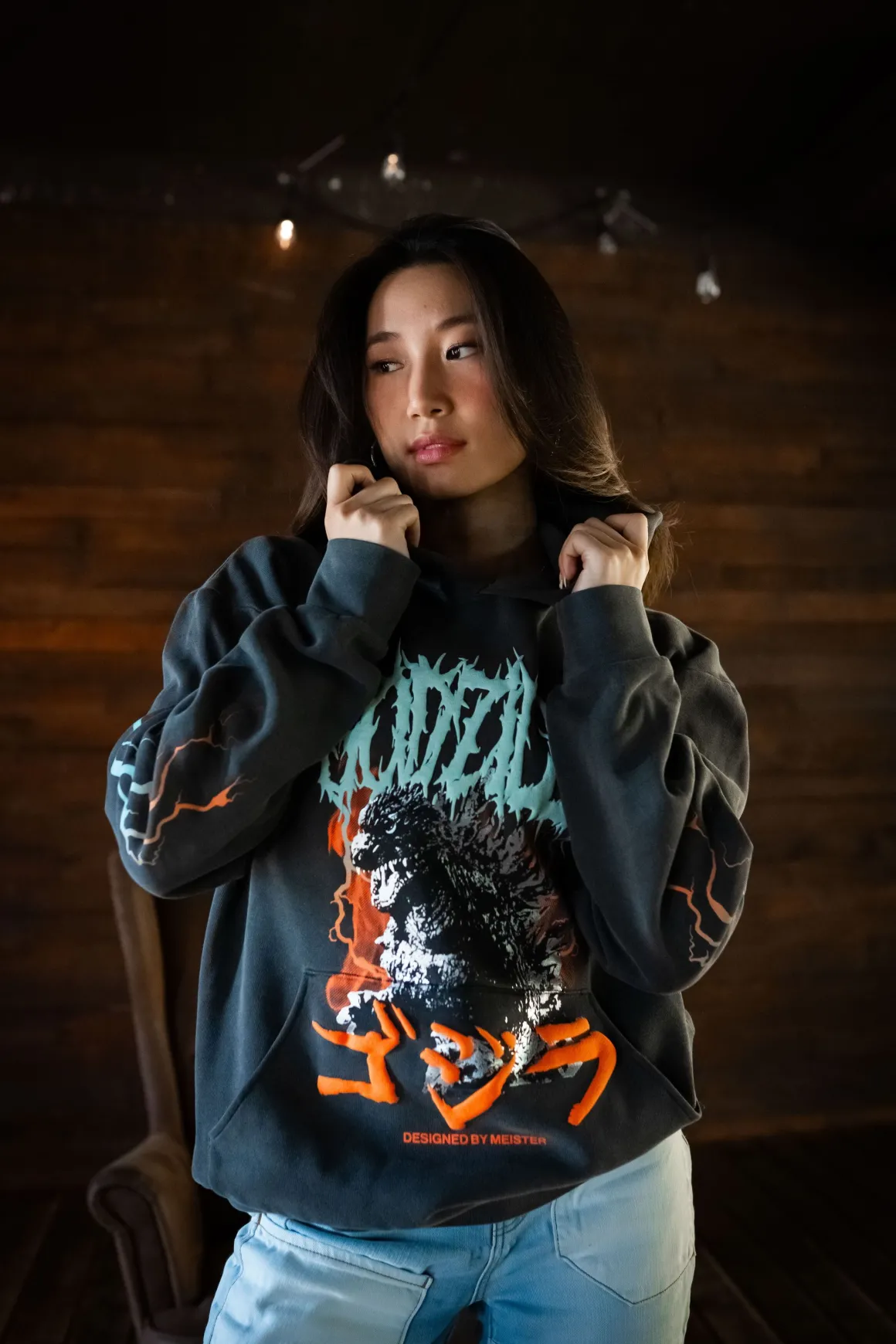 Godzilla - Godzilla Y2K Hoodie