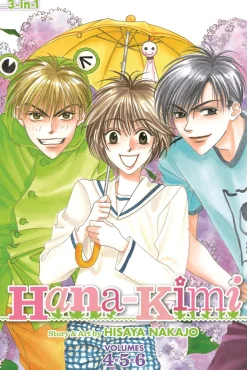 Hana-Kimi 3-in-1 Edition Manga Volume 2
