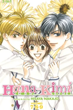 Hana-Kimi 3-in-1 Edition Manga Volume 3