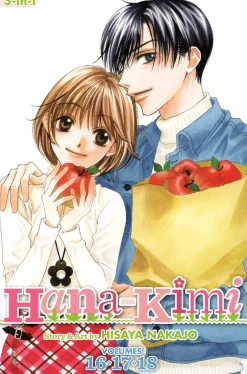 Hana-Kimi 3-in-1 Edition Manga Volume 6
