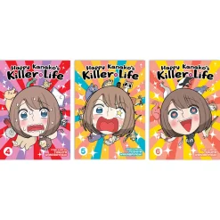 Happy Kanakos Killer Life Manga (4-6) Bundle