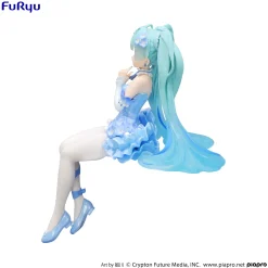 Hatsune Miku - Hatsune Miku Noodle Stopper Prize Figure (Flower Fairy Nemophila Pail Blue Color Ver.)
