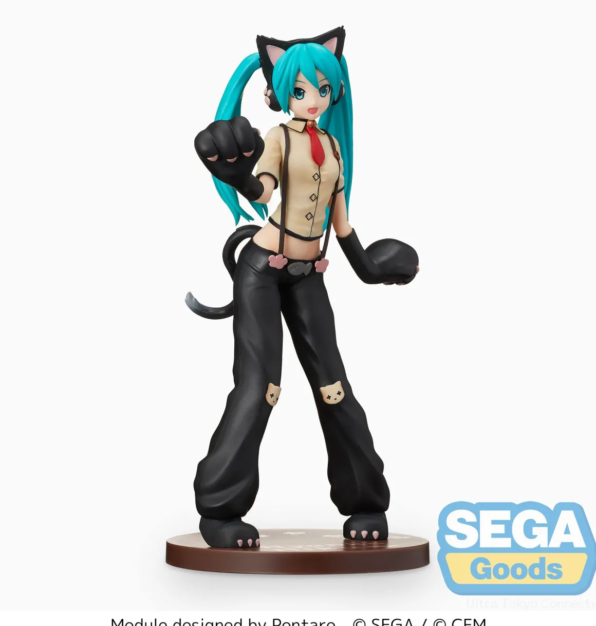 Hatsune Miku - Hatsune Miku Project DIVA Arcade Future Tone SPM Prize Figure (Kitty Cat Ver.)