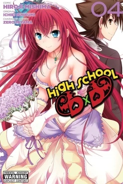High School DxD Manga Volume 4