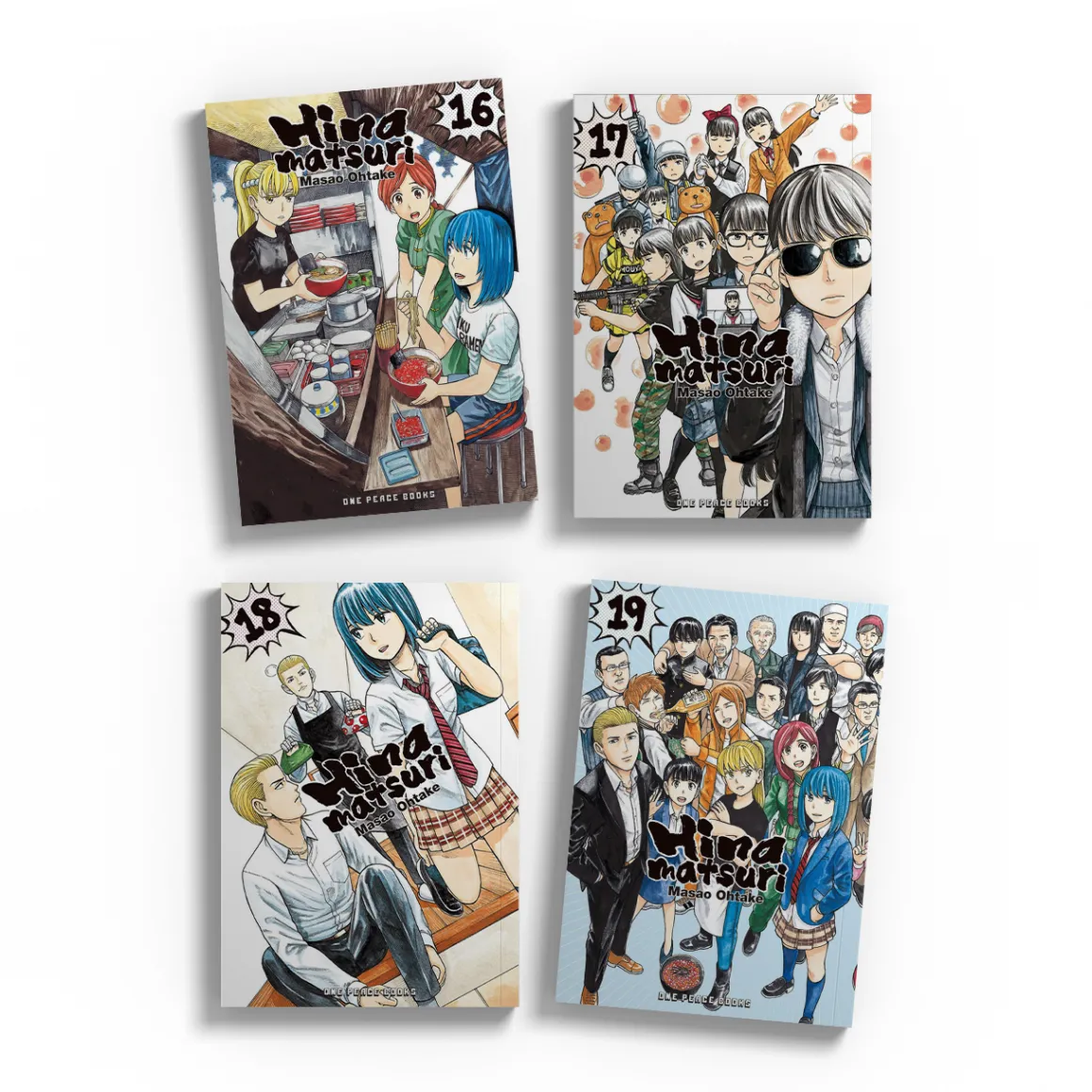 Hinamatsuri Manga (16-19) Bundle