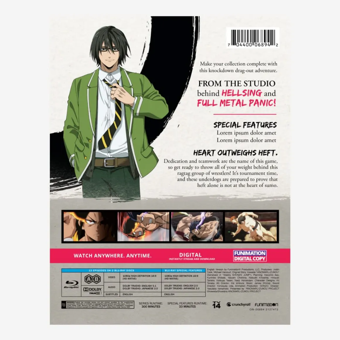 Hinomaru Sumo - Part 2 - Blu-ray