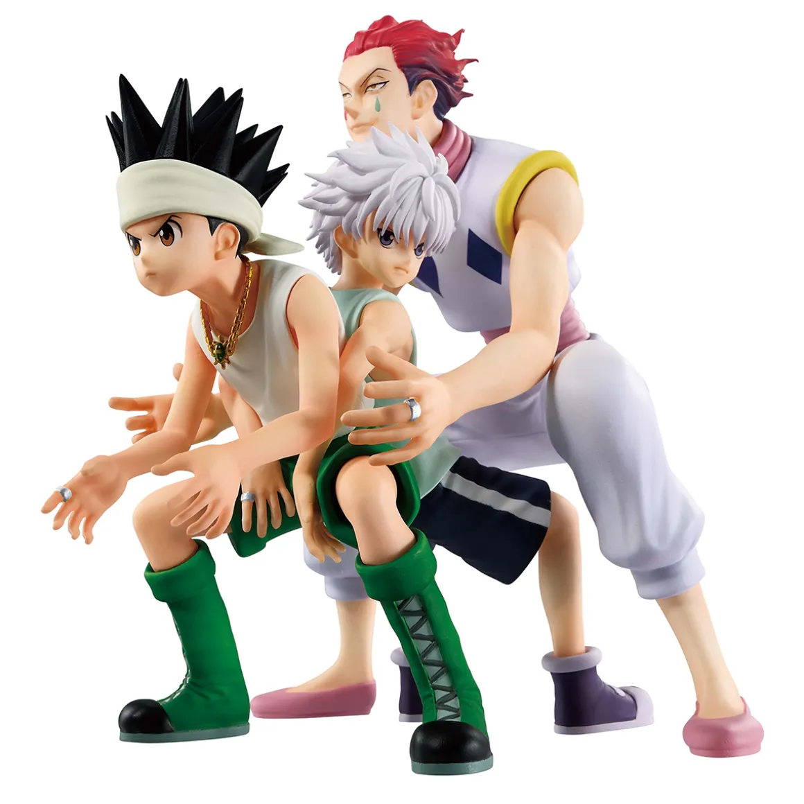 Hunter x Hunter - Gon, Killua, & Hisoka Masterlise ICHIBANSHO Figure Set (Greed Island Ver.)