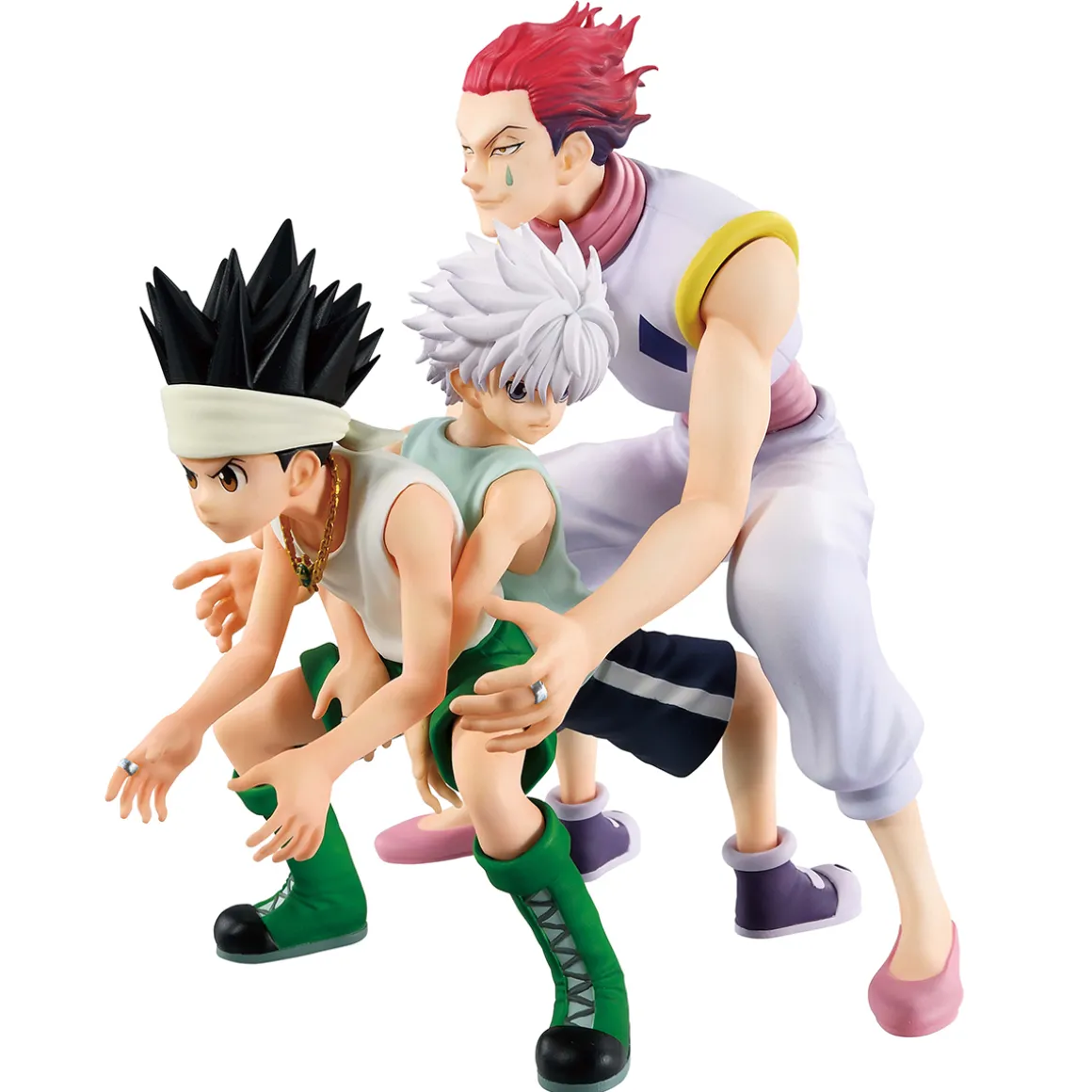 Hunter x Hunter - Gon, Killua, & Hisoka Masterlise ICHIBANSHO Figure Set (Greed Island Ver.)