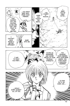 Hunter X Hunter Manga Volume 10