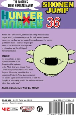 Hunter X Hunter Manga Volume 36