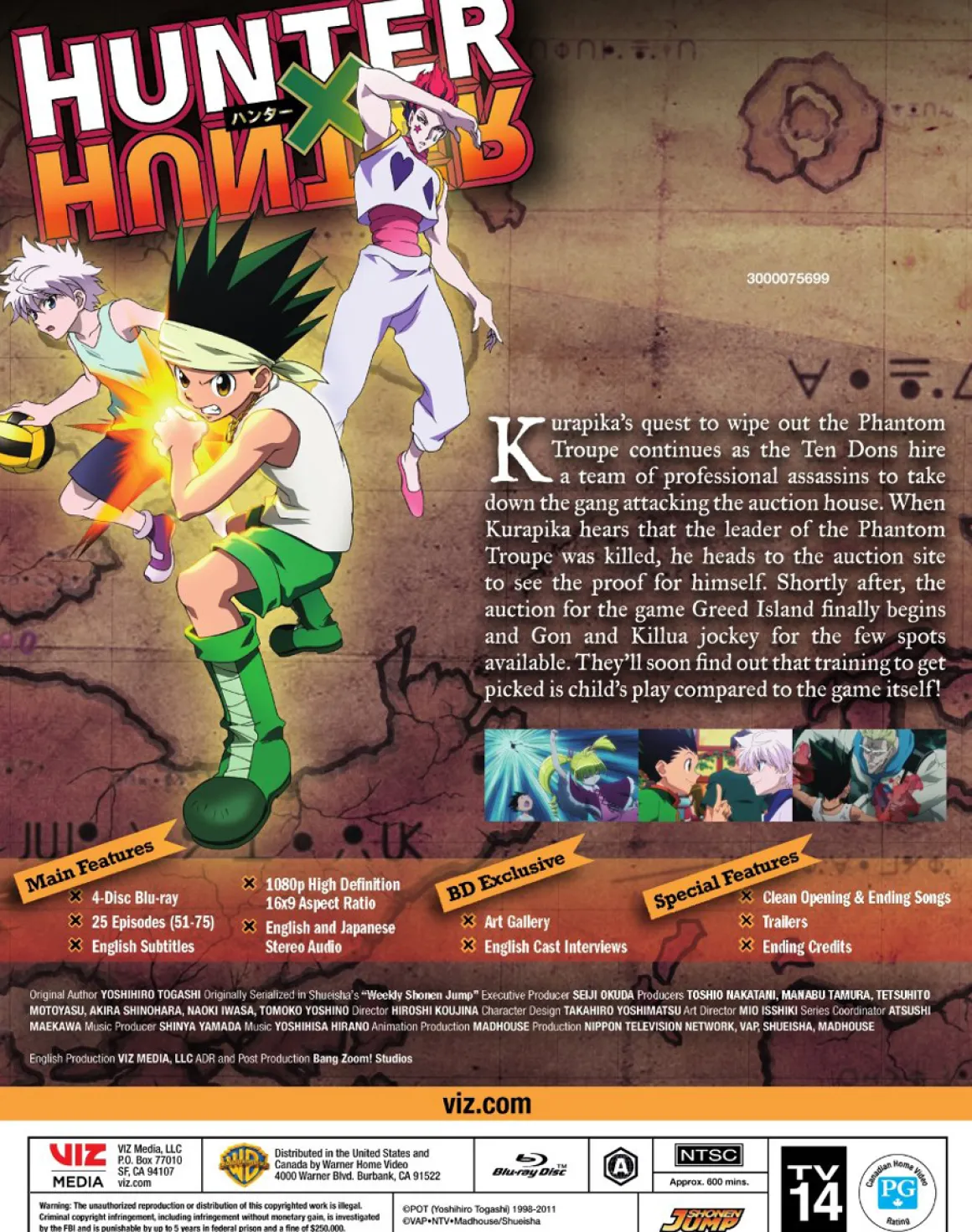 Hunter X Hunter Set 4 Blu-ray