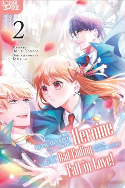 I Was Reincarnated as the Heroine on the Verge of a Bad Ending, and I'm Determined to Fall in Love! Manga Volume 2