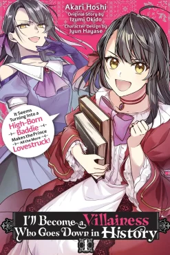 I'll Become a Villainess Who Goes Down in History Manga Volume 1