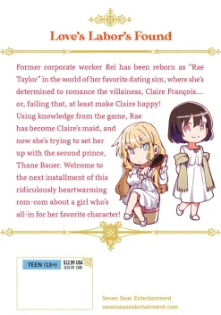 I'm in Love with the Villainess Manga Volume 2