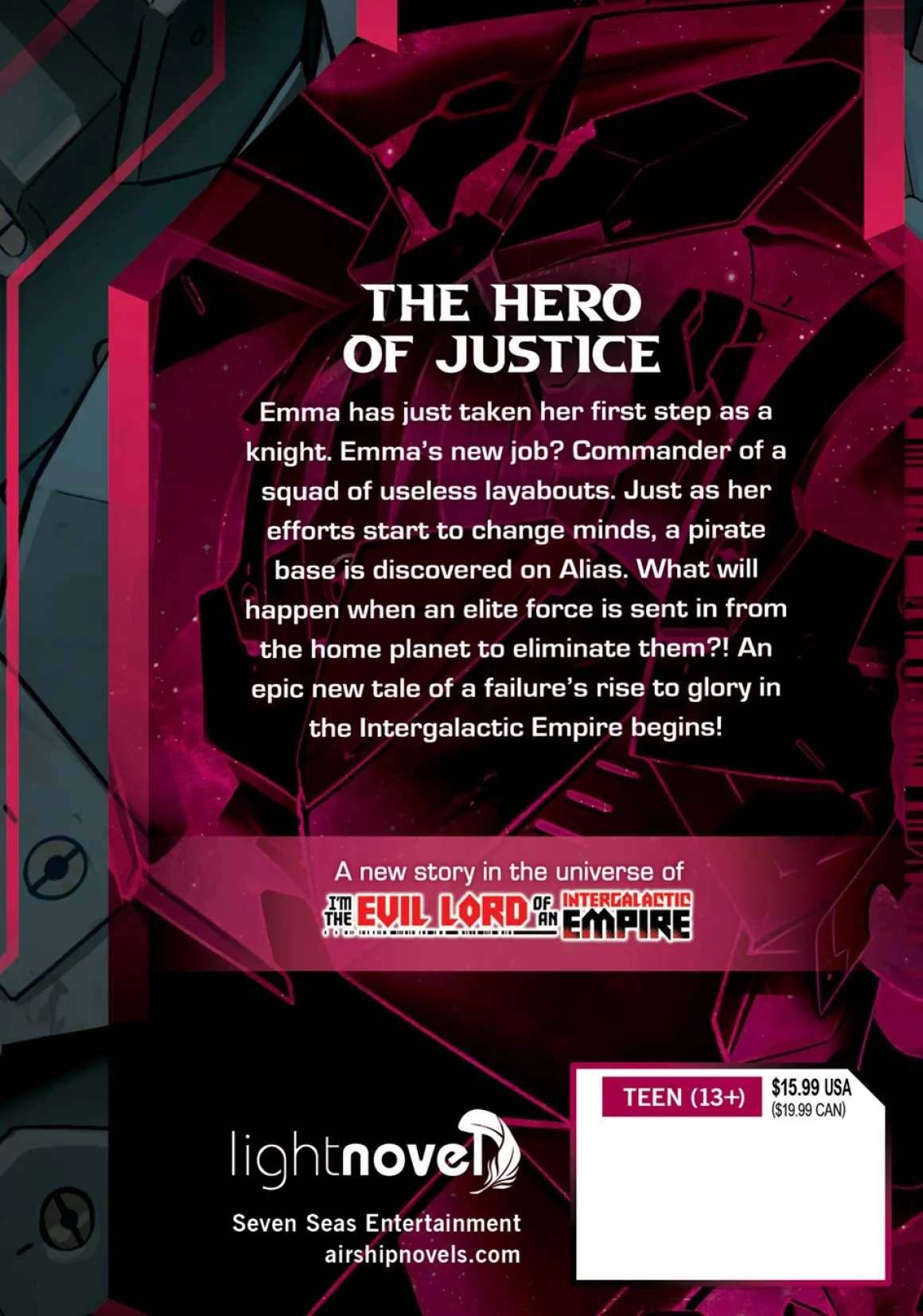 I'm the Heroic Knight of an Intergalactic Empire! Novel Volume 1