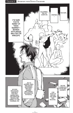 Interviews with Monster Girls Manga Volume 1
