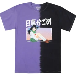 Inuyasha - Kagome Kanji Split Dye T-shirt - Crunchyroll Exclusive