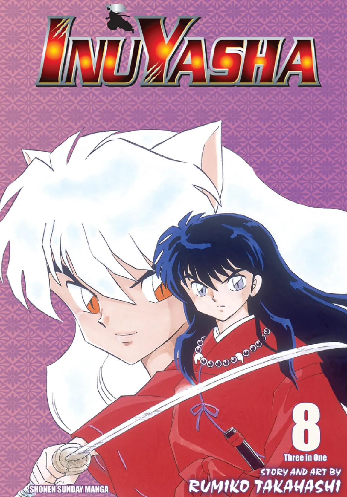 Inuyasha 3-in-1 Edition Manga Volume 8