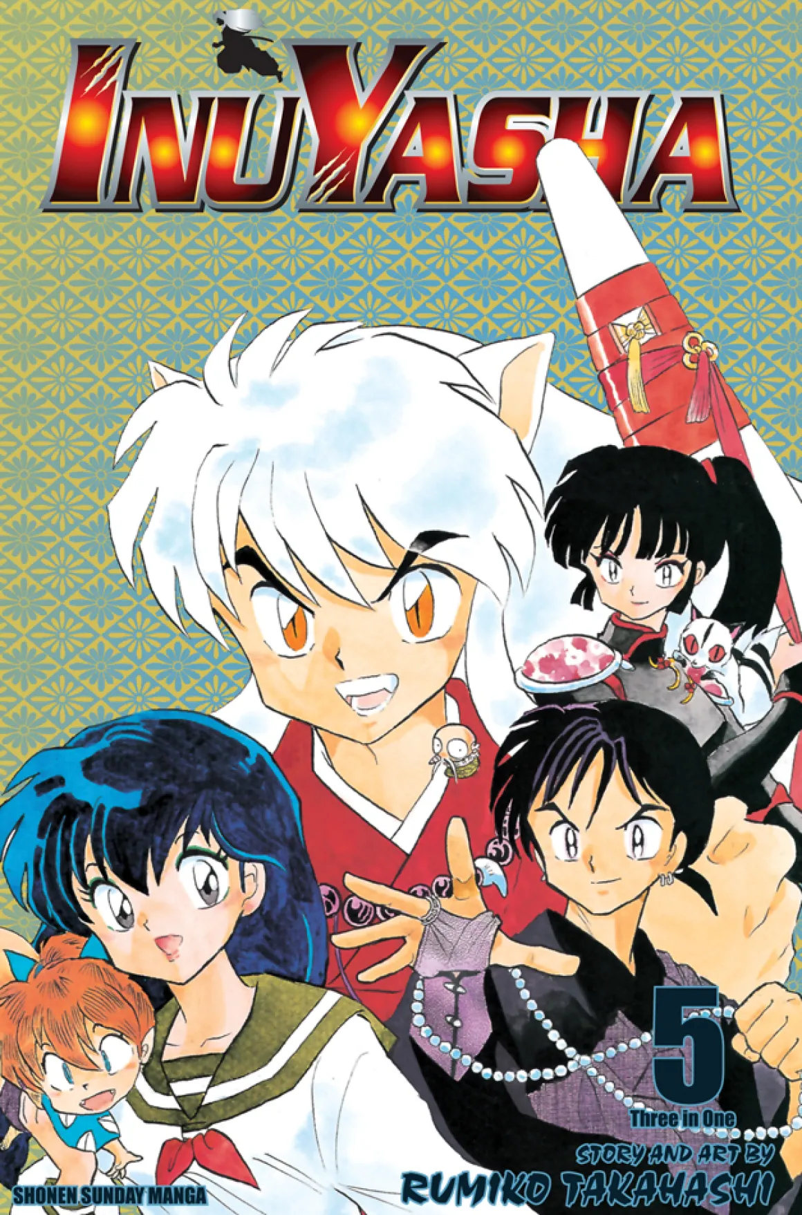 Inuyasha 3-in-1 Edition Manga Volume 5