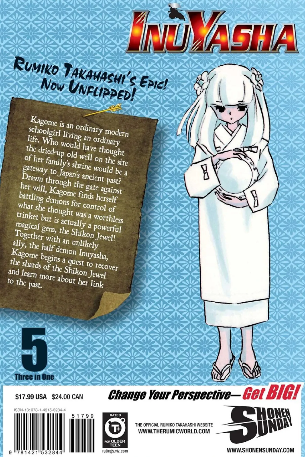 Inuyasha 3-in-1 Edition Manga Volume 5