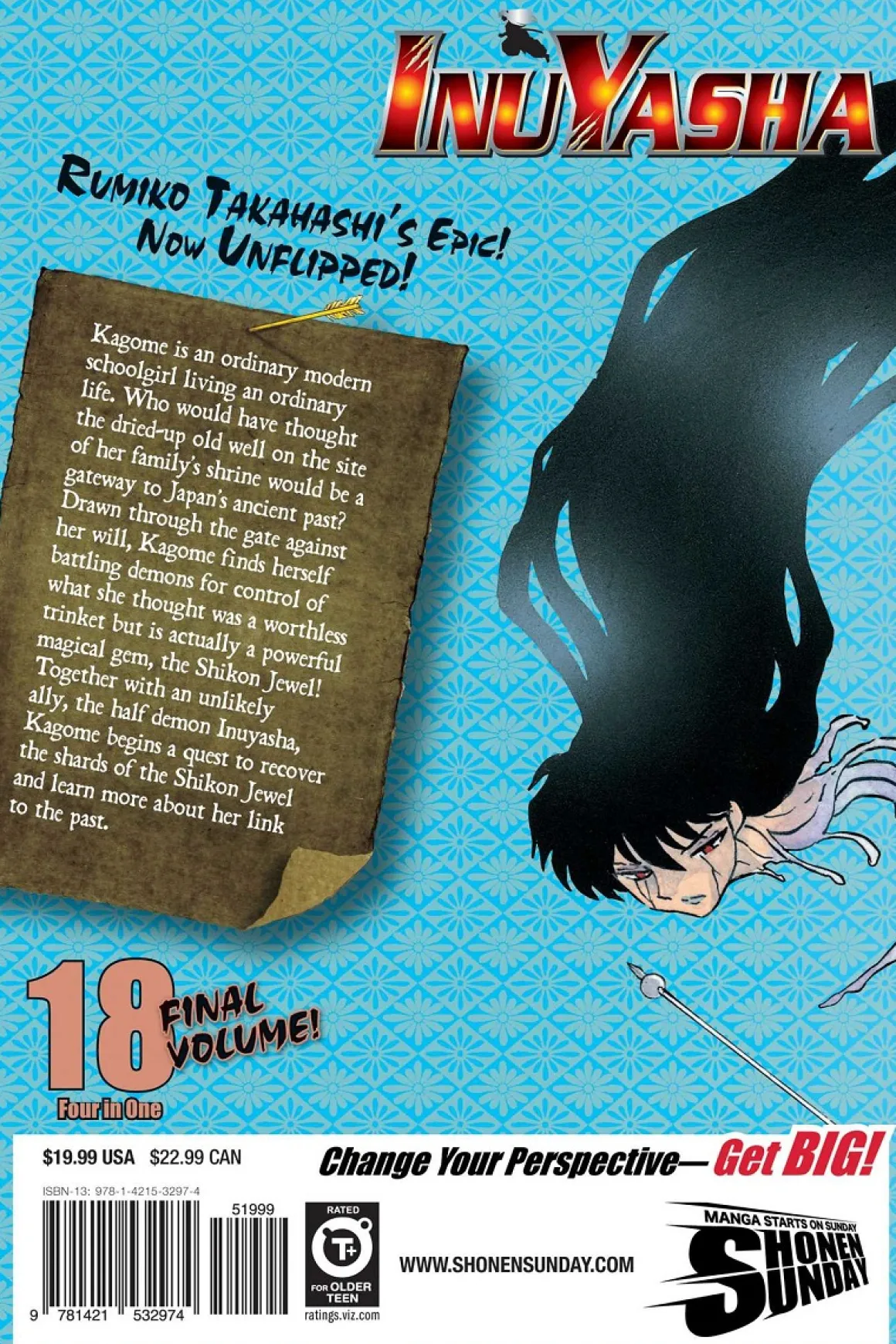 Inuyasha 3-in-1 Edition Manga Volume 18