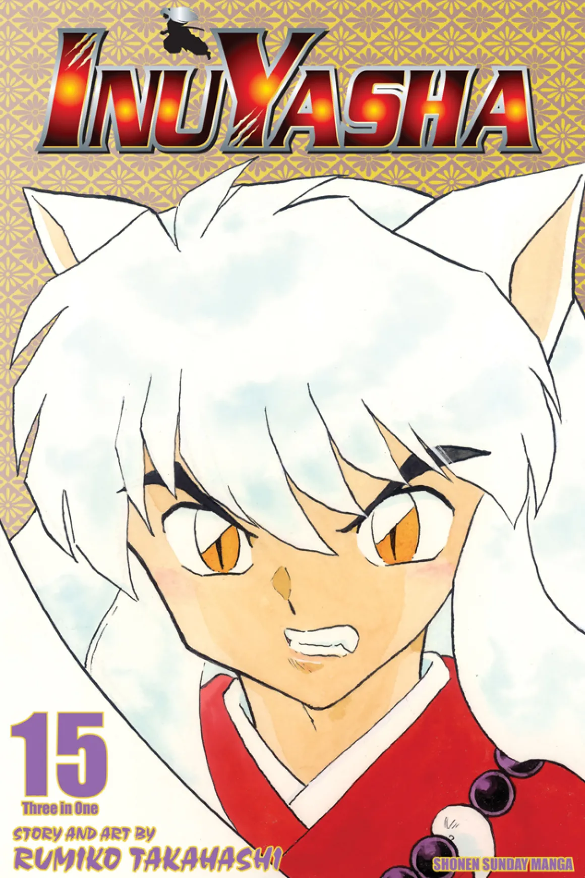 Inuyasha 3-in-1 Edition Manga Volume 15