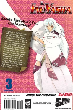 Inuyasha 3-in-1 Edition Manga Volume 3