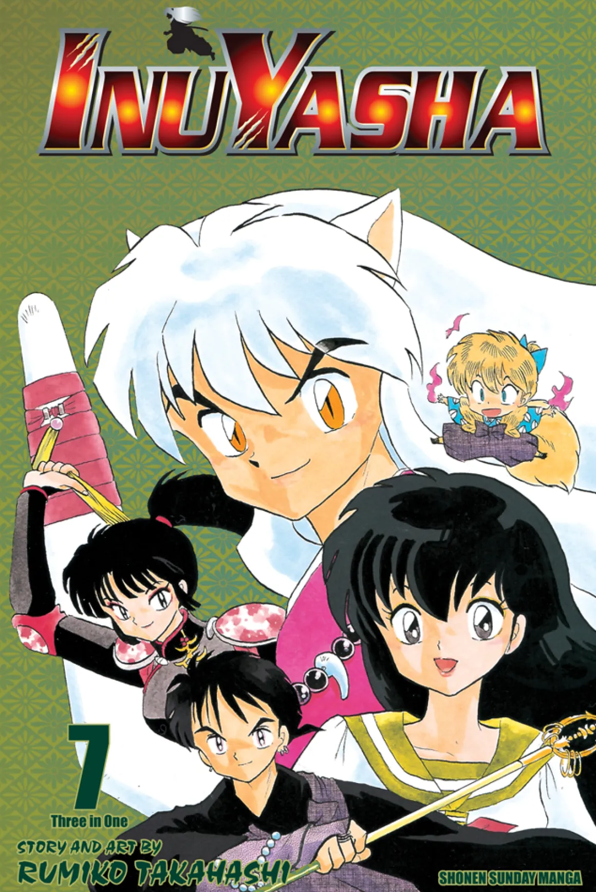 Inuyasha 3-in-1 Edition Manga Volume 7