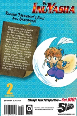 Inuyasha 3-in-1 Edition Manga Volume 2