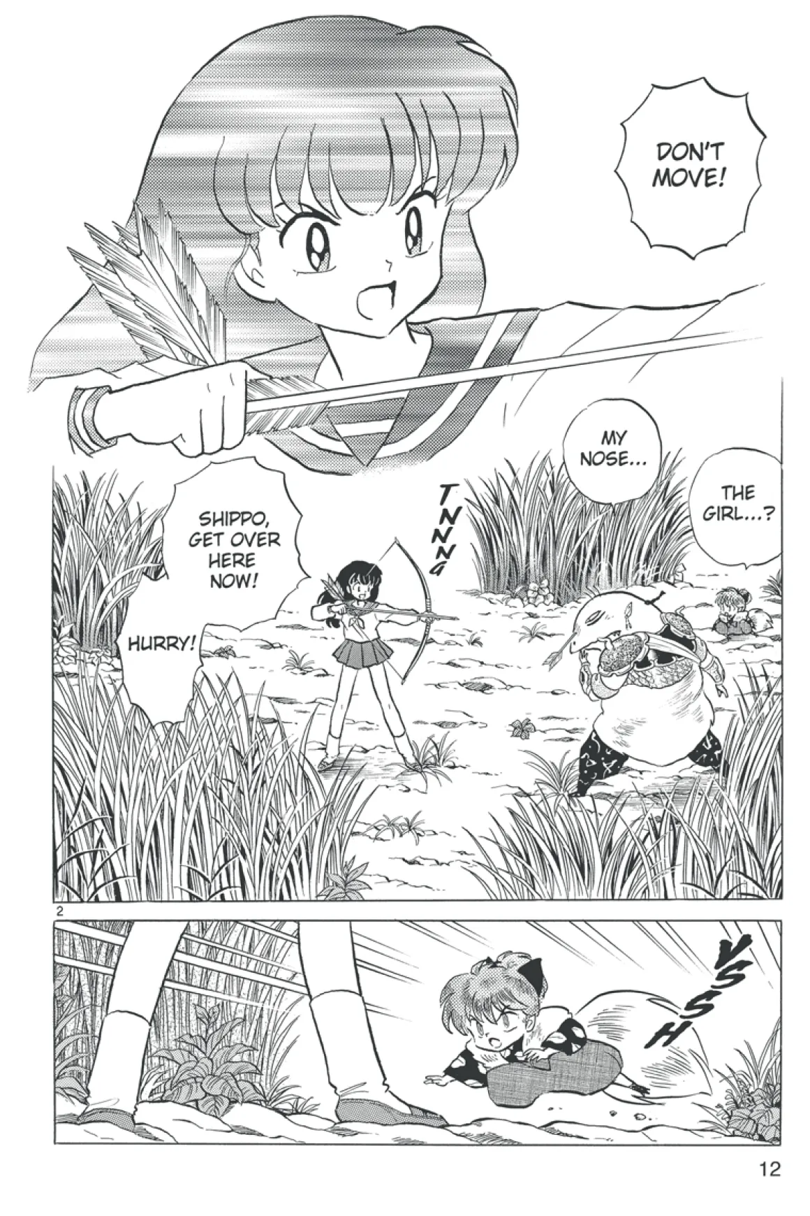 Inuyasha 3-in-1 Edition Manga Volume 2