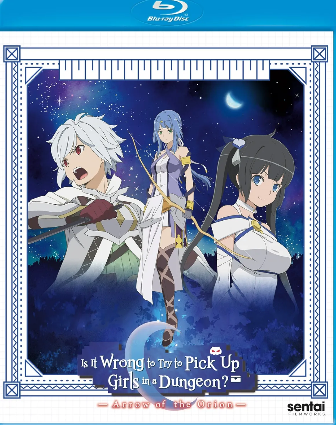 Is It Wrong to Pick Up Girls in Dungeon Orion Movie Blu-ray