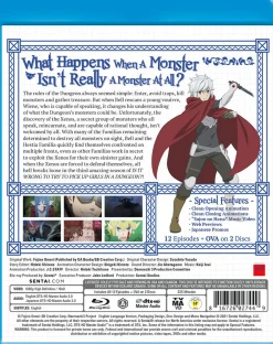 Is It Wrong to Try to Pick Up Girls in a Dungeon?! Season 3 Blu-ray