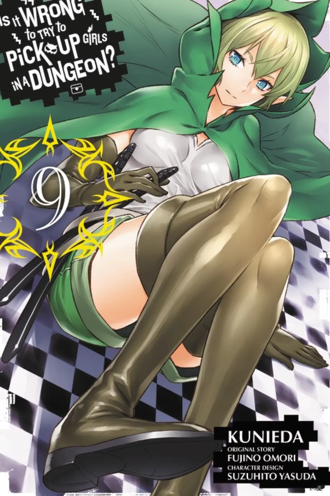 Is It Wrong to Try to Pick Up Girls in a Dungeon? Manga Volume 9