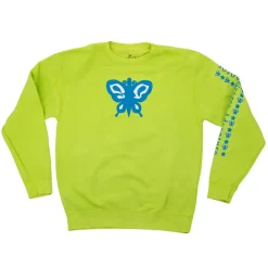 JoJo's Bizarre Adventure - Stone Ocean Butterfly Crew Fleece