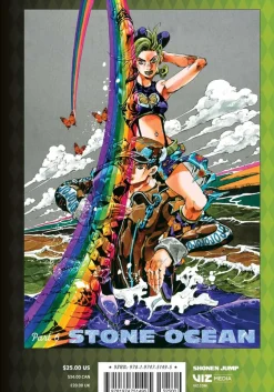 JoJo's Bizarre Adventure Part 6: Stone Ocean Manga Volume 8 (Hardcover)