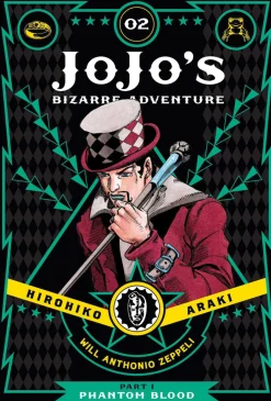 JoJo's Bizarre Adventure Part 1: Phantom Blood Manga Volume 2 (Hardcover)