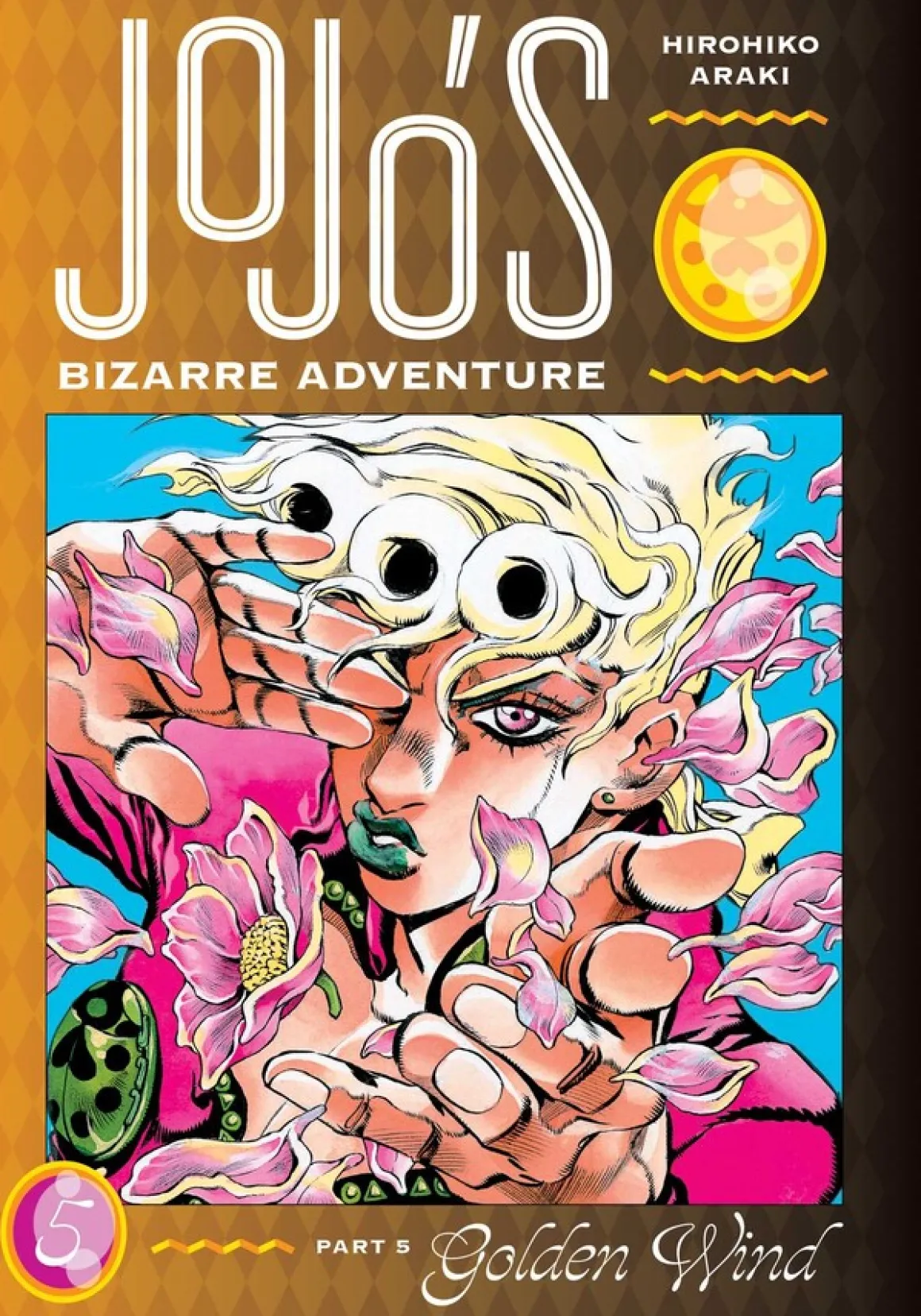 JoJo's Bizarre Adventure Part 5: Golden Wind Manga Volume 5 (Hardcover)
